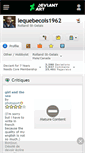 Mobile Screenshot of lequebecois1962.deviantart.com