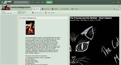 Desktop Screenshot of comicunderground.deviantart.com