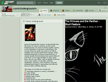 Tablet Screenshot of comicunderground.deviantart.com