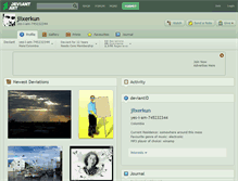 Tablet Screenshot of jlixerkun.deviantart.com