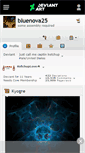 Mobile Screenshot of bluenova25.deviantart.com