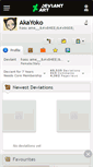 Mobile Screenshot of akayoko.deviantart.com