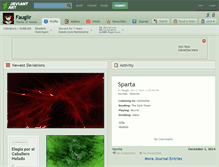 Tablet Screenshot of fauglir.deviantart.com