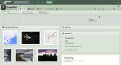 Desktop Screenshot of phragmites.deviantart.com