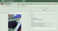 Desktop Screenshot of mewthalia-chan.deviantart.com