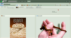 Desktop Screenshot of marbletoast.deviantart.com