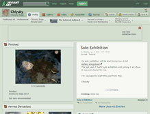 Tablet Screenshot of chiyuky.deviantart.com