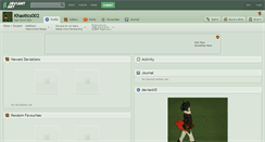 Desktop Screenshot of khaotics002.deviantart.com