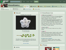 Tablet Screenshot of kimonodreams.deviantart.com
