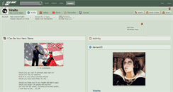 Desktop Screenshot of kiraito.deviantart.com