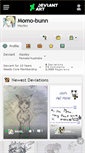Mobile Screenshot of momo-bunn.deviantart.com