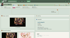 Desktop Screenshot of ourloveisgoofy.deviantart.com