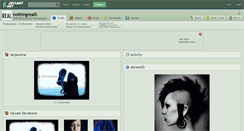 Desktop Screenshot of nothingreal0.deviantart.com
