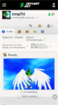 Mobile Screenshot of irmath.deviantart.com