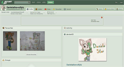 Desktop Screenshot of danielathewolfplz.deviantart.com