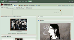 Desktop Screenshot of harlequin-elle.deviantart.com