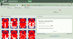 Desktop Screenshot of bartok88.deviantart.com