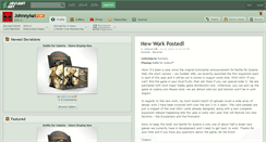 Desktop Screenshot of johnnykat.deviantart.com