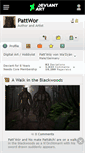 Mobile Screenshot of pattwor.deviantart.com