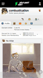Mobile Screenshot of combustication.deviantart.com