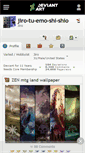 Mobile Screenshot of jiro-tu-emo-shi-shio.deviantart.com
