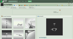 Desktop Screenshot of kevinsaintgrey.deviantart.com