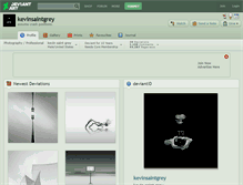 Tablet Screenshot of kevinsaintgrey.deviantart.com