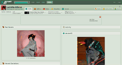Desktop Screenshot of lucretia-inferno.deviantart.com