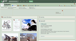 Desktop Screenshot of frillionaire.deviantart.com