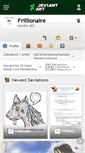 Mobile Screenshot of frillionaire.deviantart.com