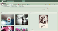Desktop Screenshot of inktice.deviantart.com