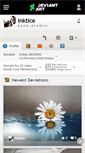 Mobile Screenshot of inktice.deviantart.com