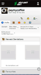 Mobile Screenshot of paymycoffee.deviantart.com