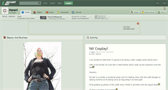 Desktop Screenshot of masani.deviantart.com