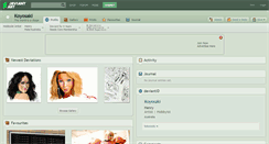 Desktop Screenshot of koyosaki.deviantart.com