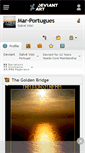 Mobile Screenshot of mar-portugues.deviantart.com