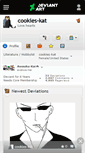 Mobile Screenshot of cookies-kat.deviantart.com