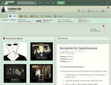 Tablet Screenshot of cookies-kat.deviantart.com