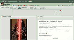 Desktop Screenshot of blindman-cb.deviantart.com