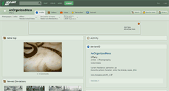 Desktop Screenshot of anorganizedmess.deviantart.com
