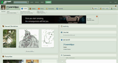 Desktop Screenshot of 21yearoldguy.deviantart.com