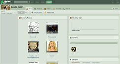 Desktop Screenshot of gossip--girl.deviantart.com
