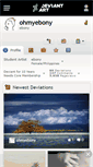 Mobile Screenshot of ohmyebony.deviantart.com