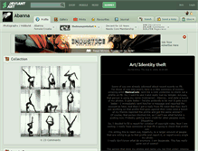 Tablet Screenshot of abanna.deviantart.com