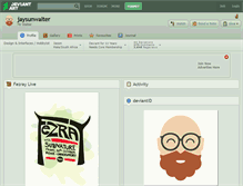 Tablet Screenshot of jaysunwalter.deviantart.com