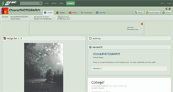 Desktop Screenshot of chronicphotography.deviantart.com