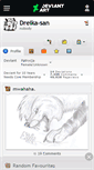 Mobile Screenshot of dreika-san.deviantart.com