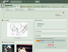 Tablet Screenshot of dreika-san.deviantart.com