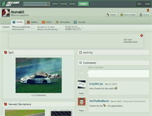 Tablet Screenshot of mumakil.deviantart.com