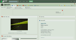 Desktop Screenshot of jaguar404.deviantart.com